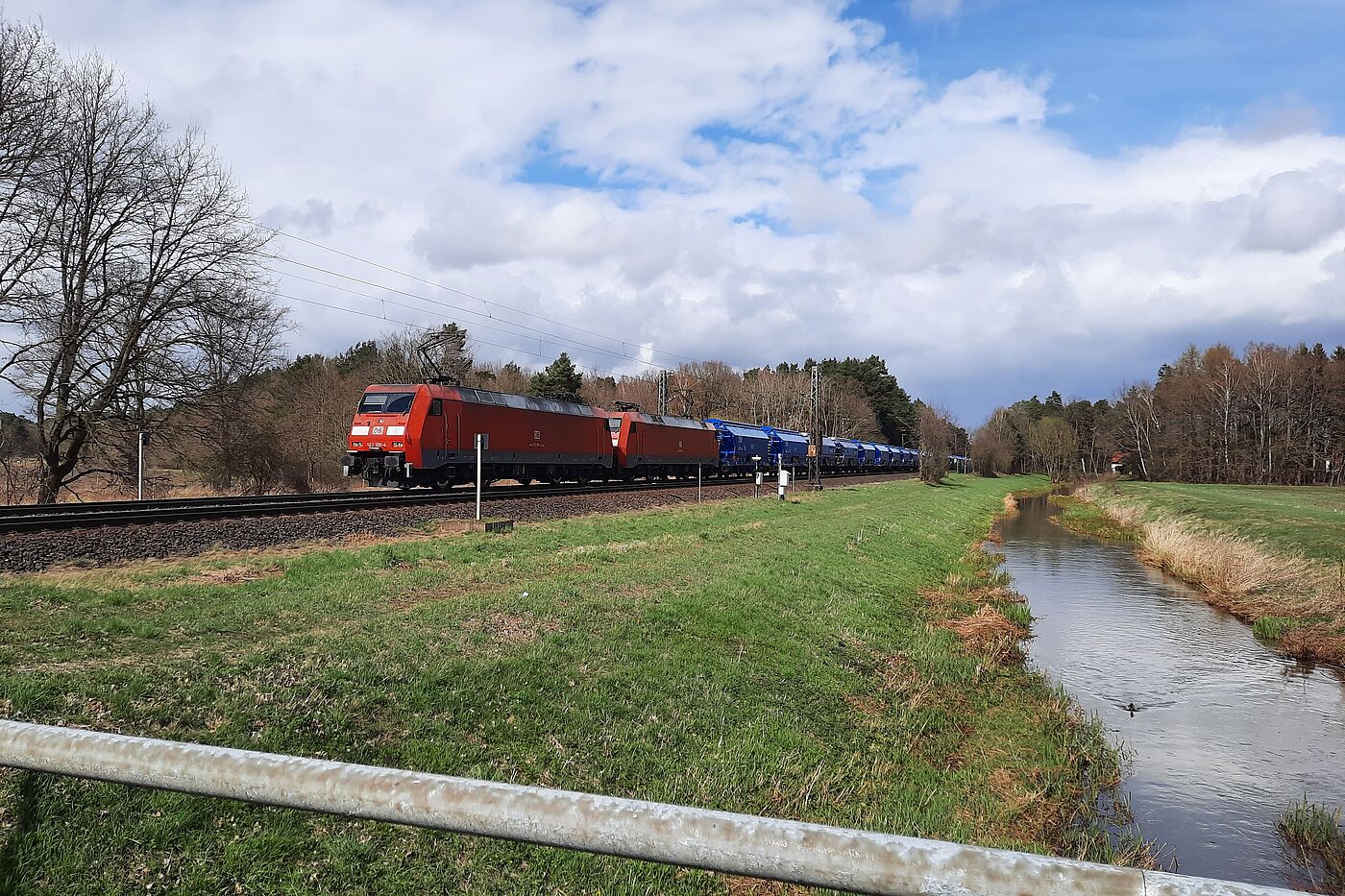 Neue Aue an der Bahnlinie Lehrte-Celle 1