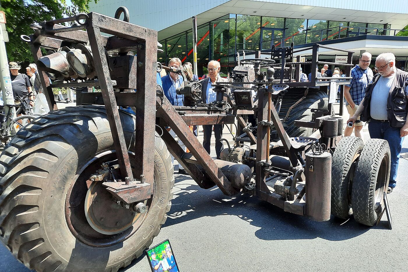 Das schwerste Fahrrad der Welt