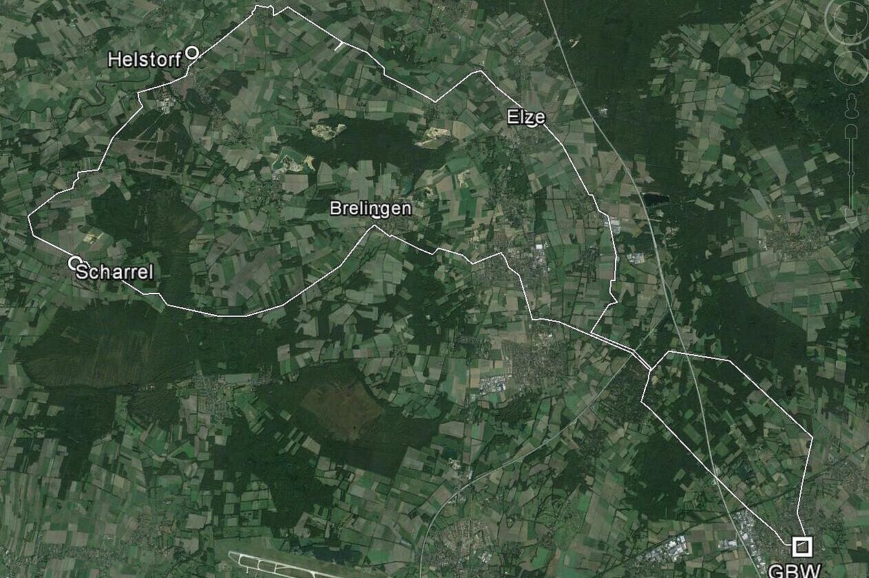 Helstorf Route 1 Luftbild