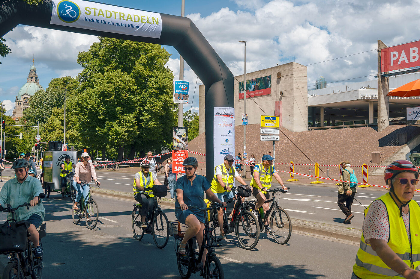 Ankunft am Maschsee Ankunft am Maschsee
