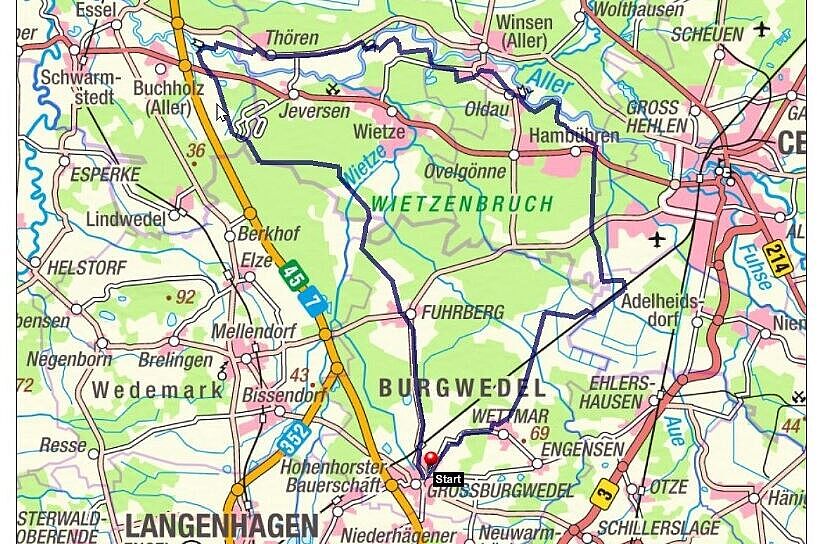 Drei Schleusen Tour