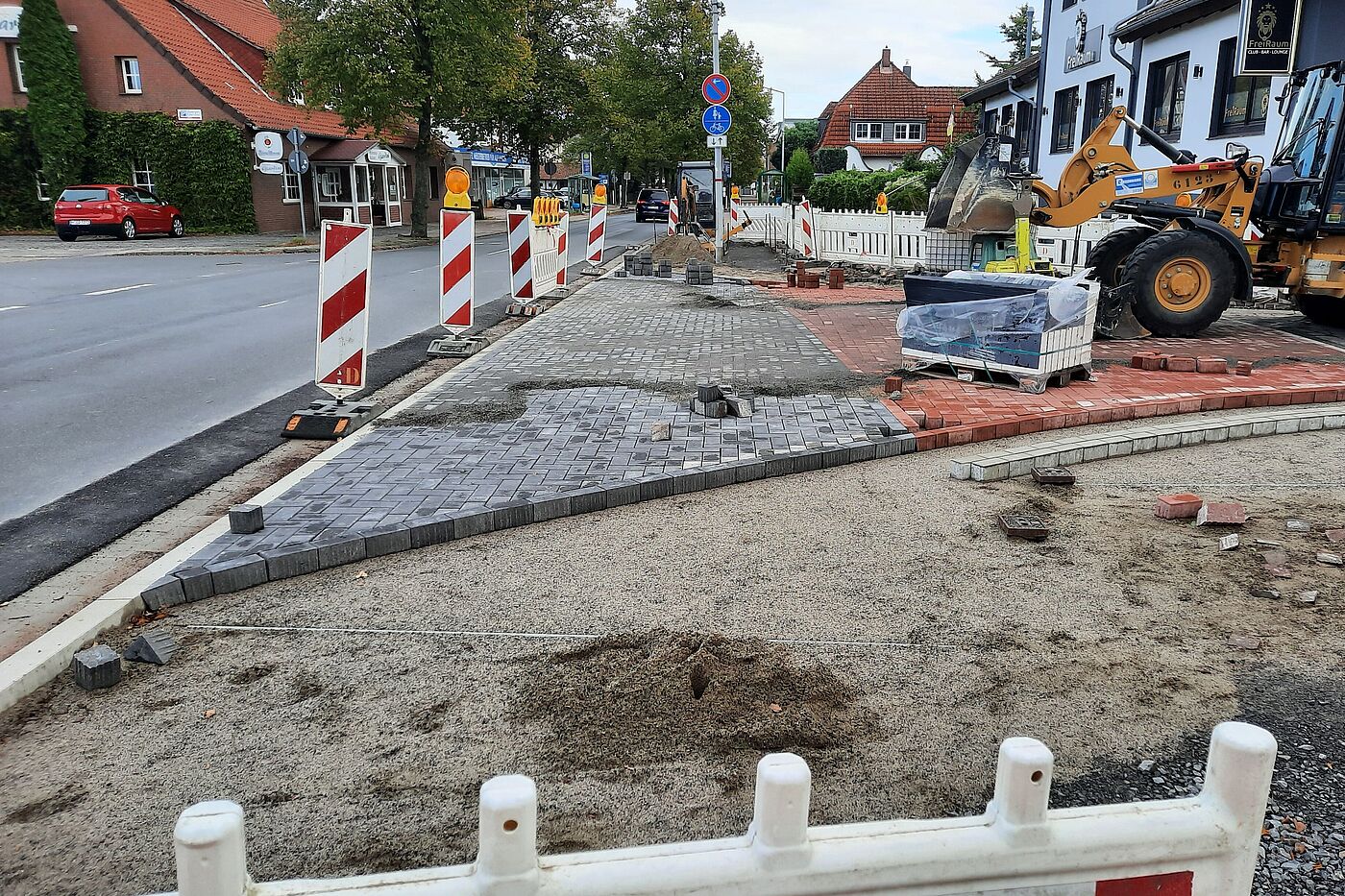 Einmündung Pestalozzistr im Bau 3