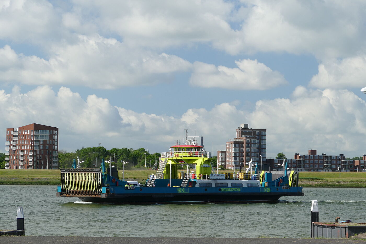 Fähre Rozenburg bei Rotterdam