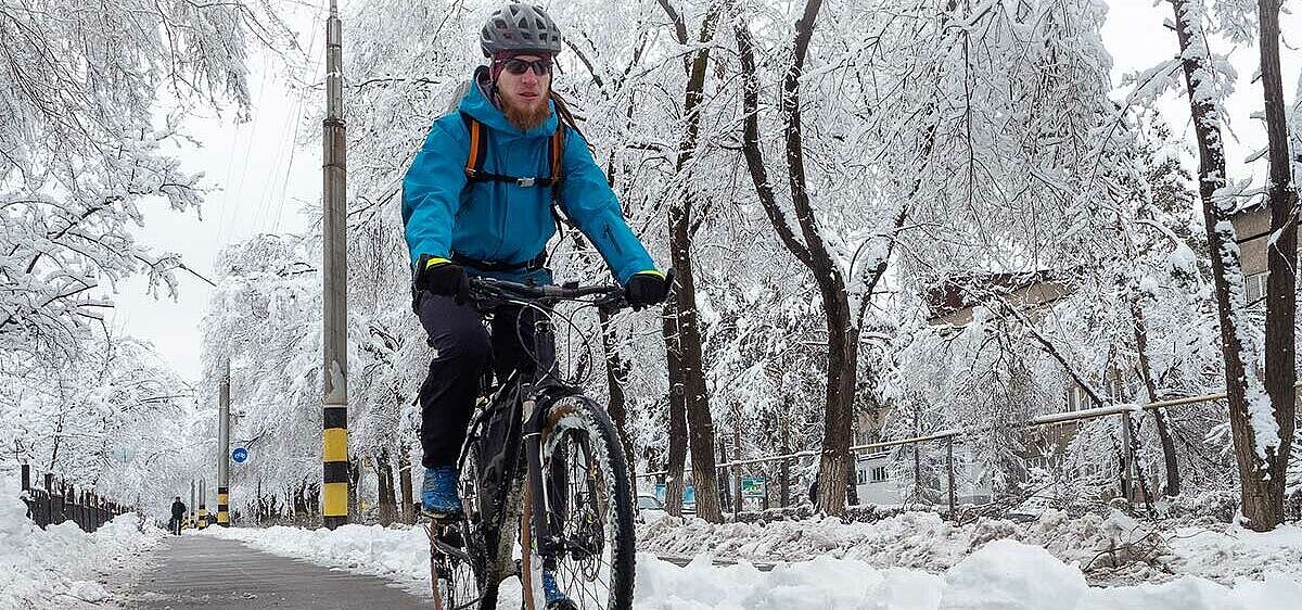 Radfahren im Winter