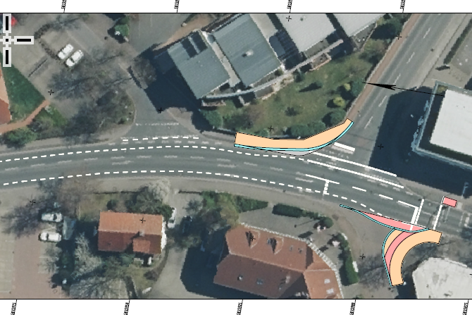 Einmündung Burgdorfer Str Idee Luftbild