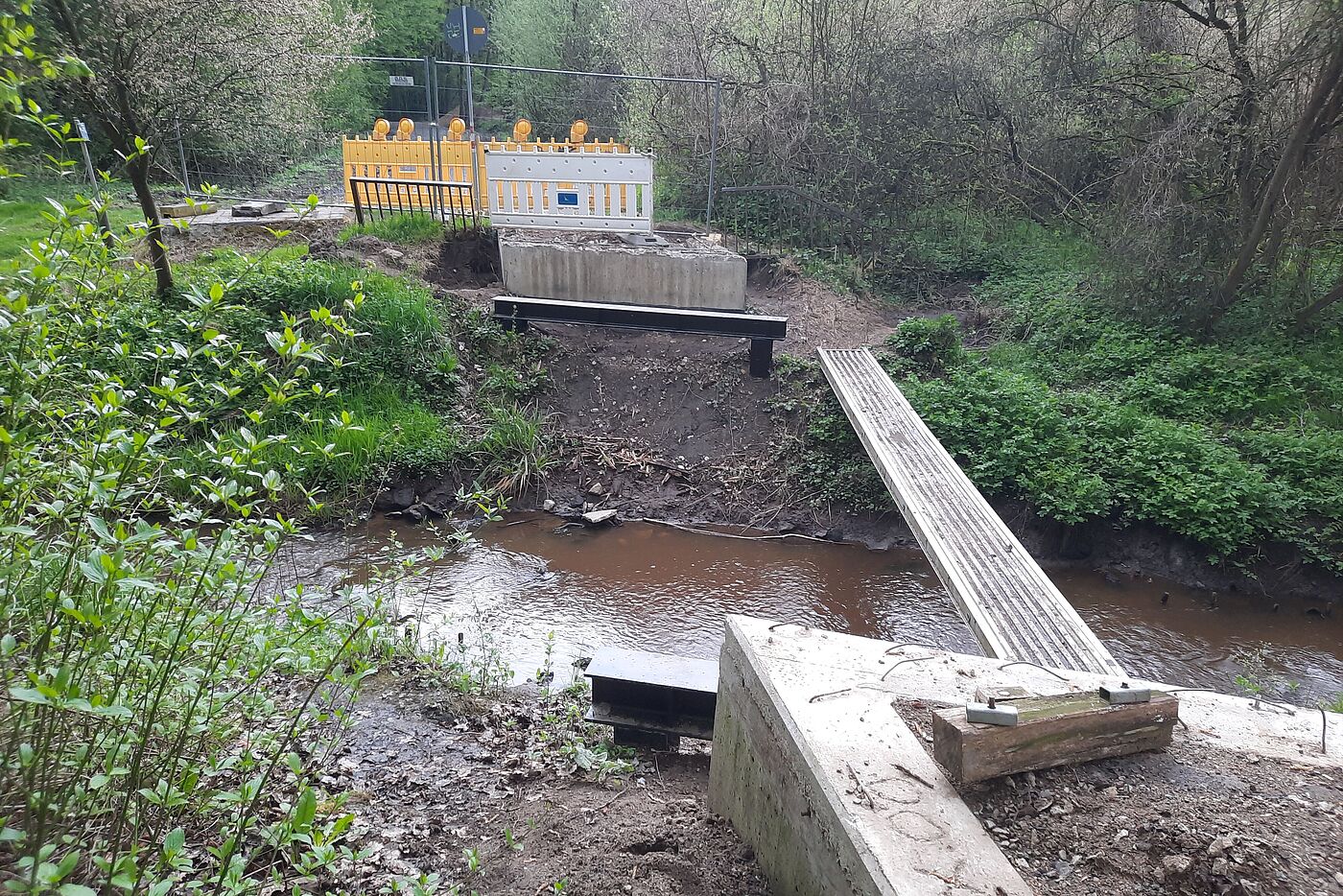 Brücke wird neu gebaut