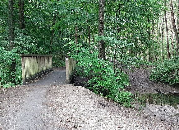 Brücke über die Wulbeck