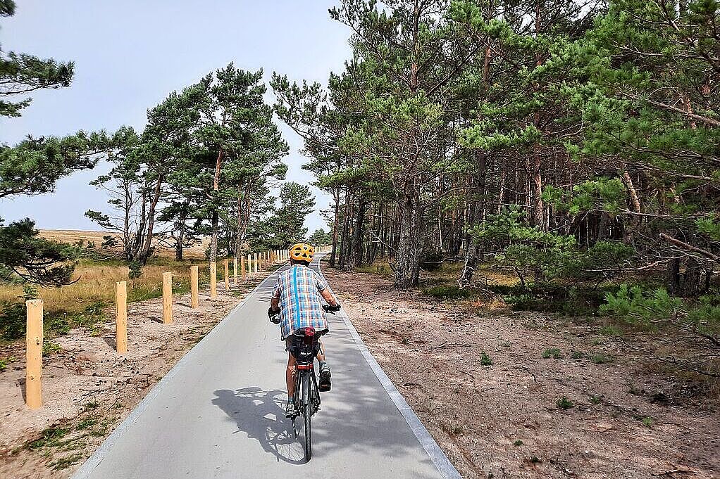 Neuer Radweg auf der Kurischen Nehrung