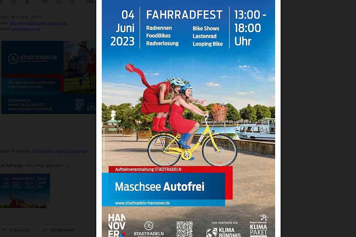 Fahrradfest - Maschsee Autofrei