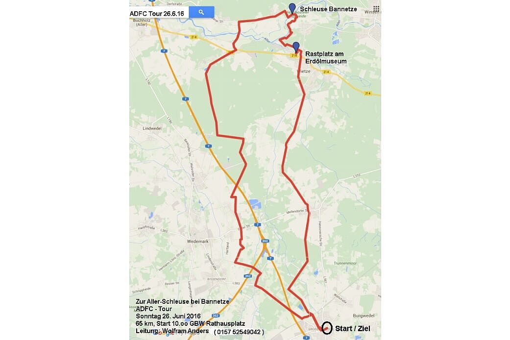 Aller_Bannetze_2016_Route