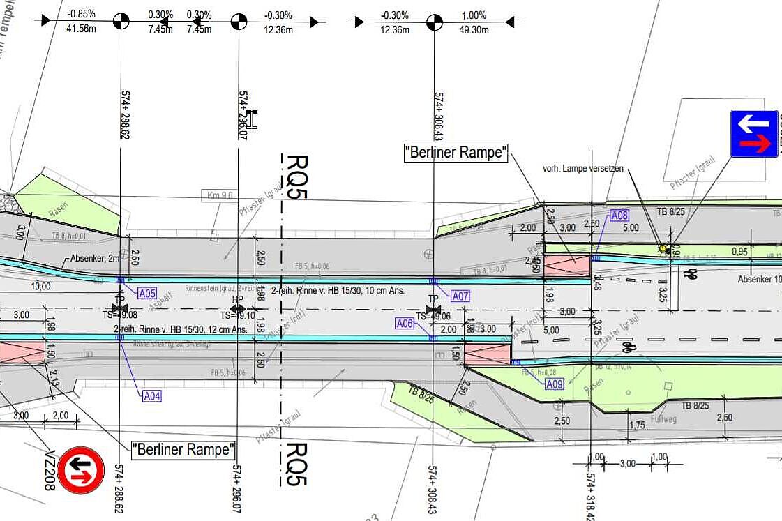 Bahnunterführung K 119 KBW Plan det