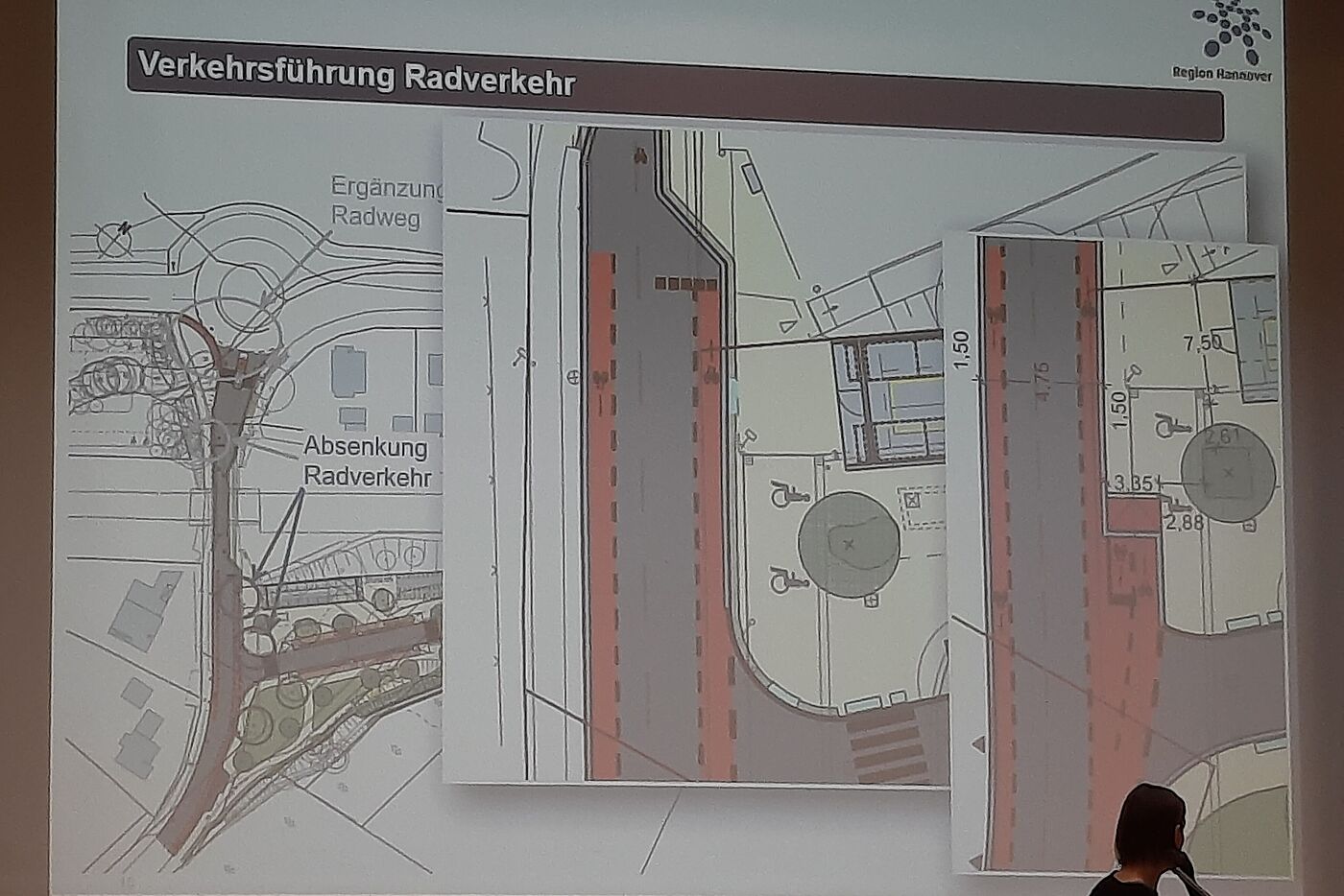 Verschiedene Pläne für die Unterführung (Nov. 2022)