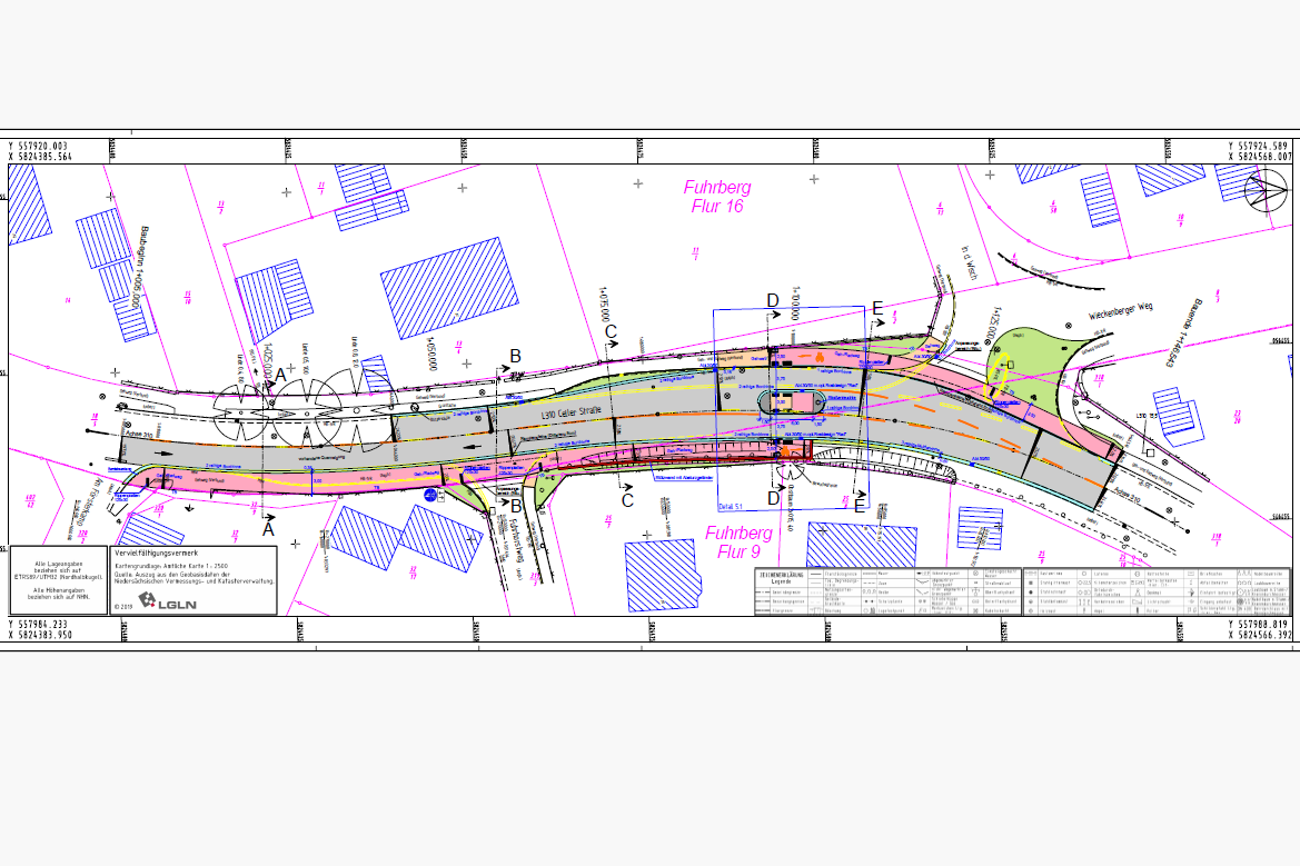 Querung L310 Ost Plan