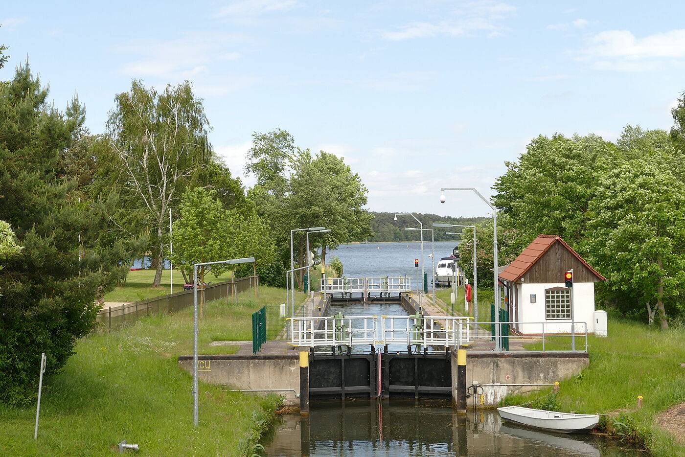 Kanalschleuse, Werbellinkanal