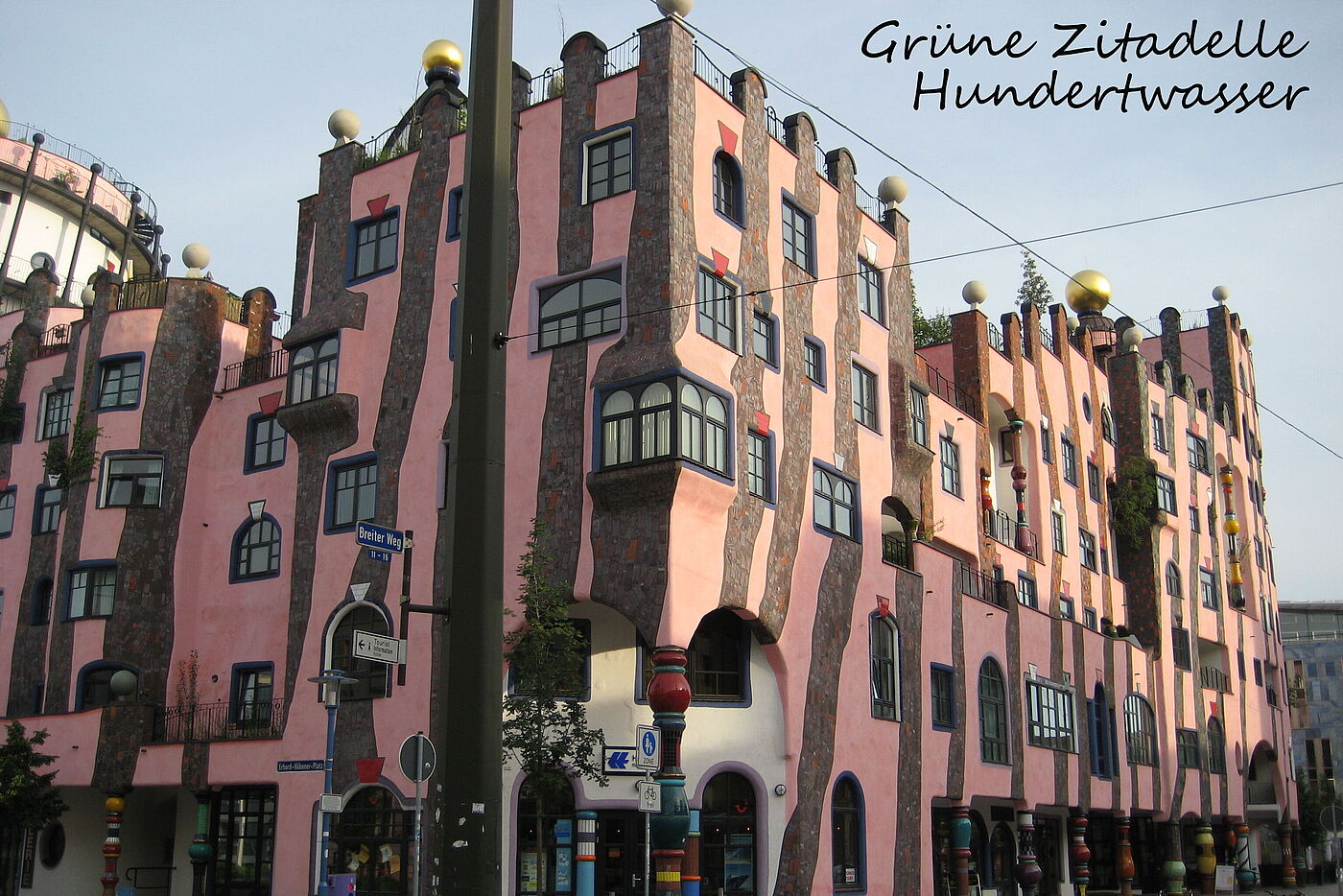 Magdeburg, Grüne Zitadelle (Hundertwasser)