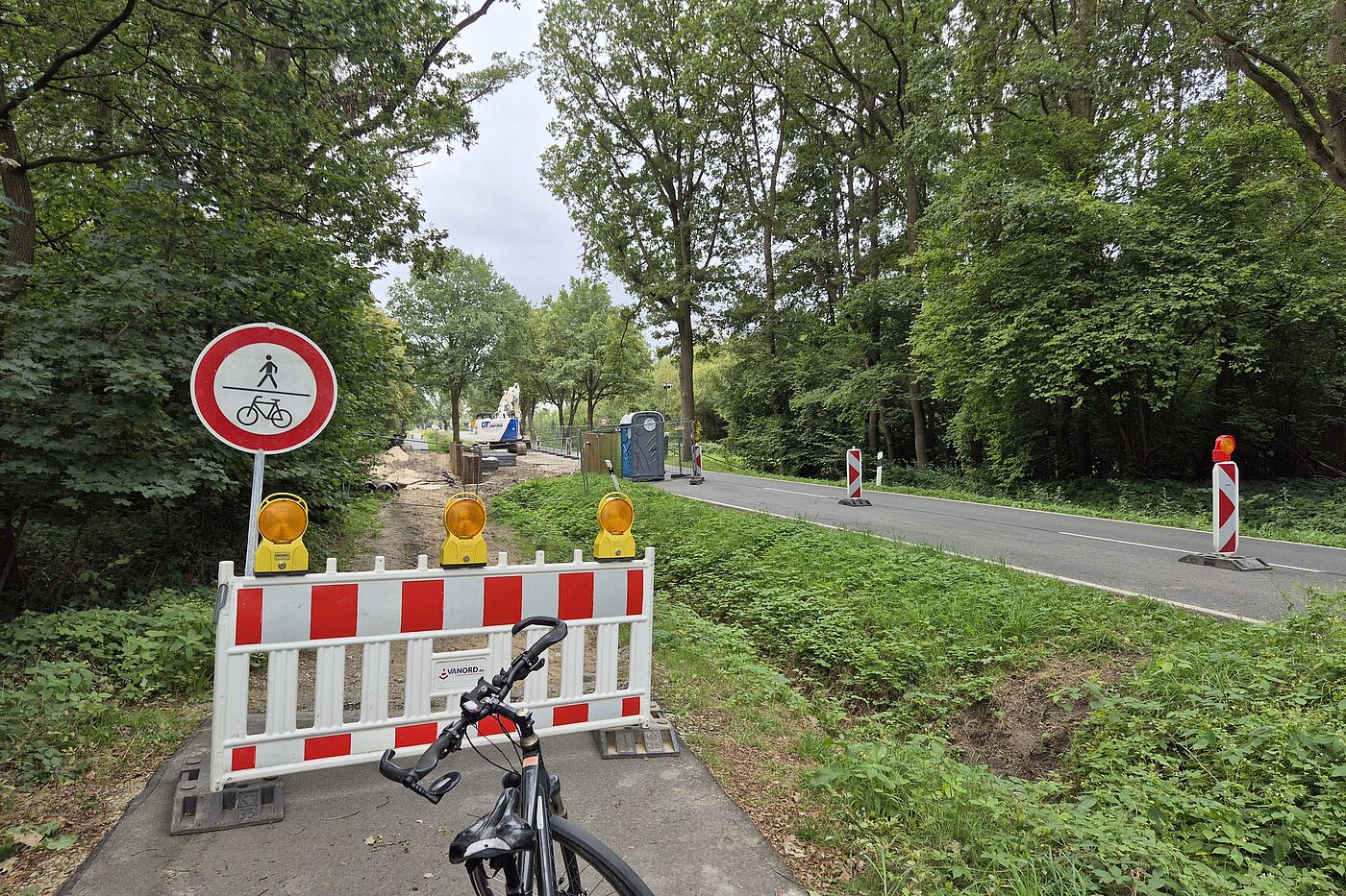 Wietze Brücke gesperrt