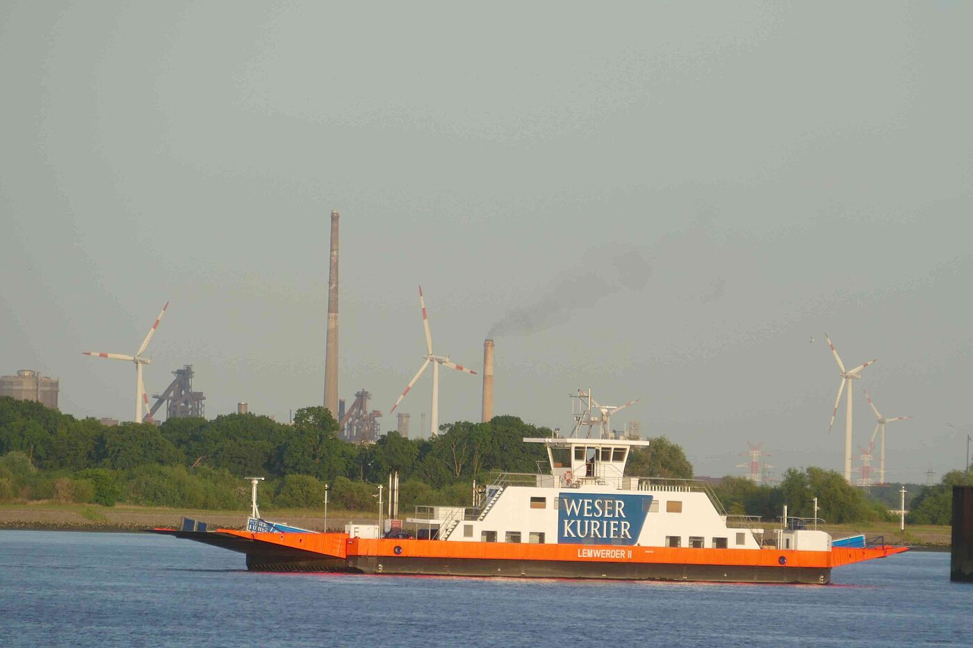 Weser-Fähre Bremen-Vegesack Lemwerder