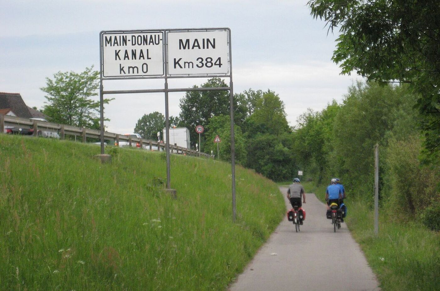 Abzweig Main und Main-Donau-Kanal