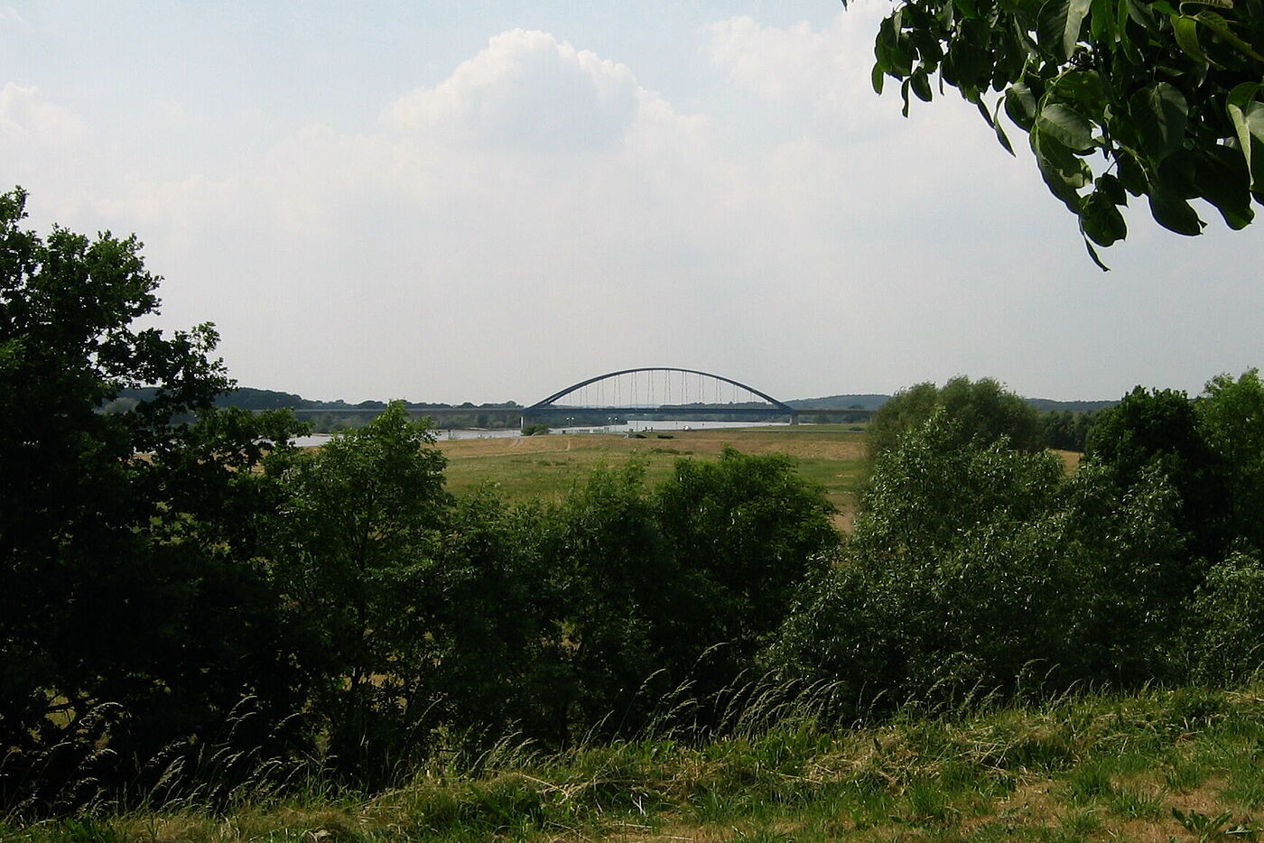 Dömitz, neue Elbbrücke