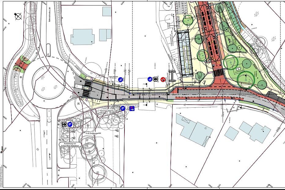 Unterführung und Kreisel Plan 2023-02