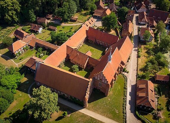 Kloster Wienhausen Luftbild