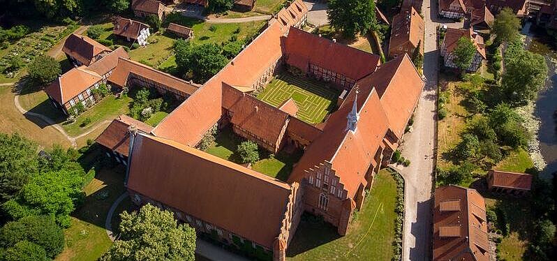 Kloster Wienhausen Luftbild