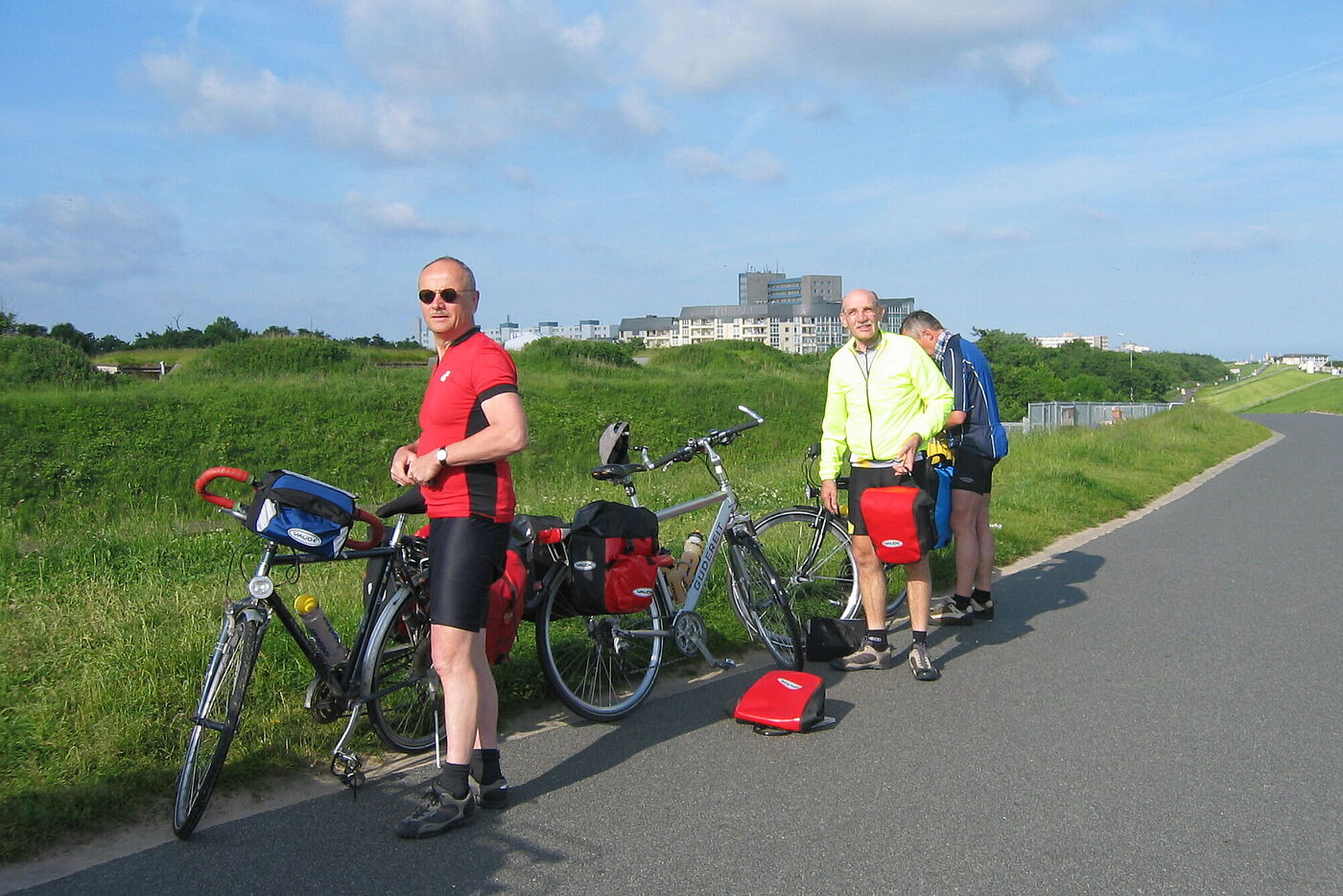 Cuxhaven, Start an der Kugelbake