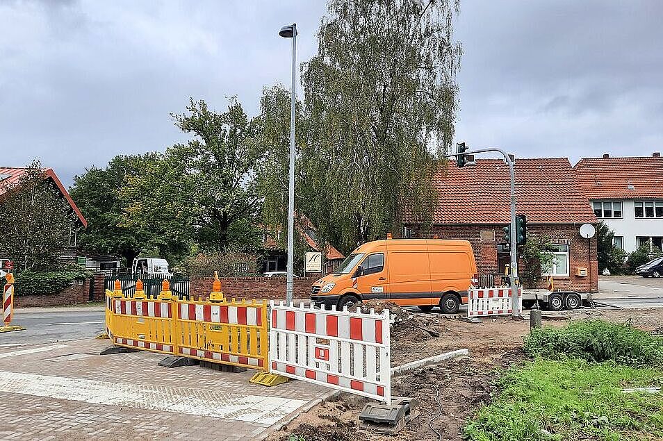 Könecke Str vor der Ampel 