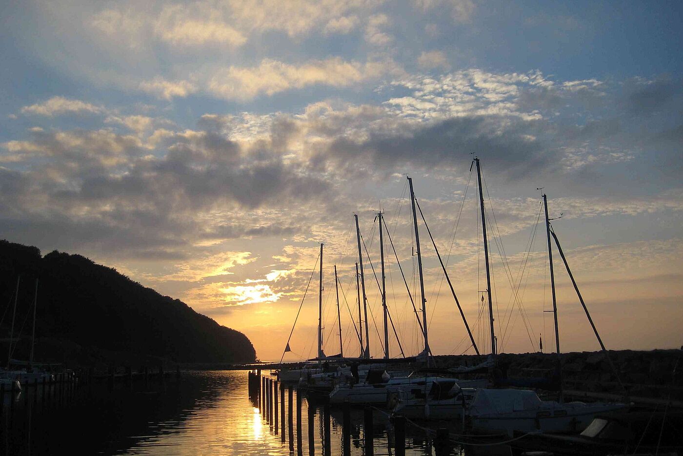 Rügen, Hafen von Lohme