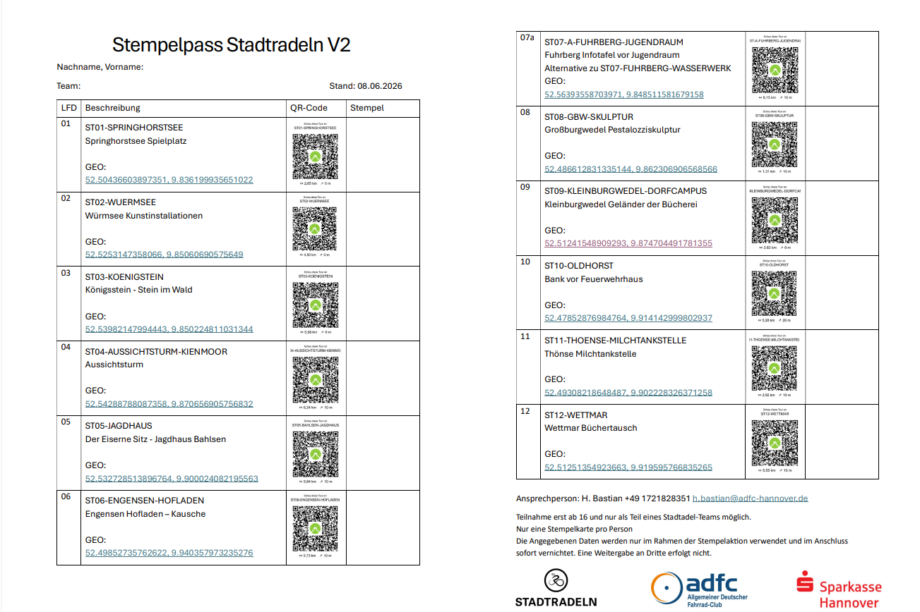 Stempelpass VA FBG ST07A