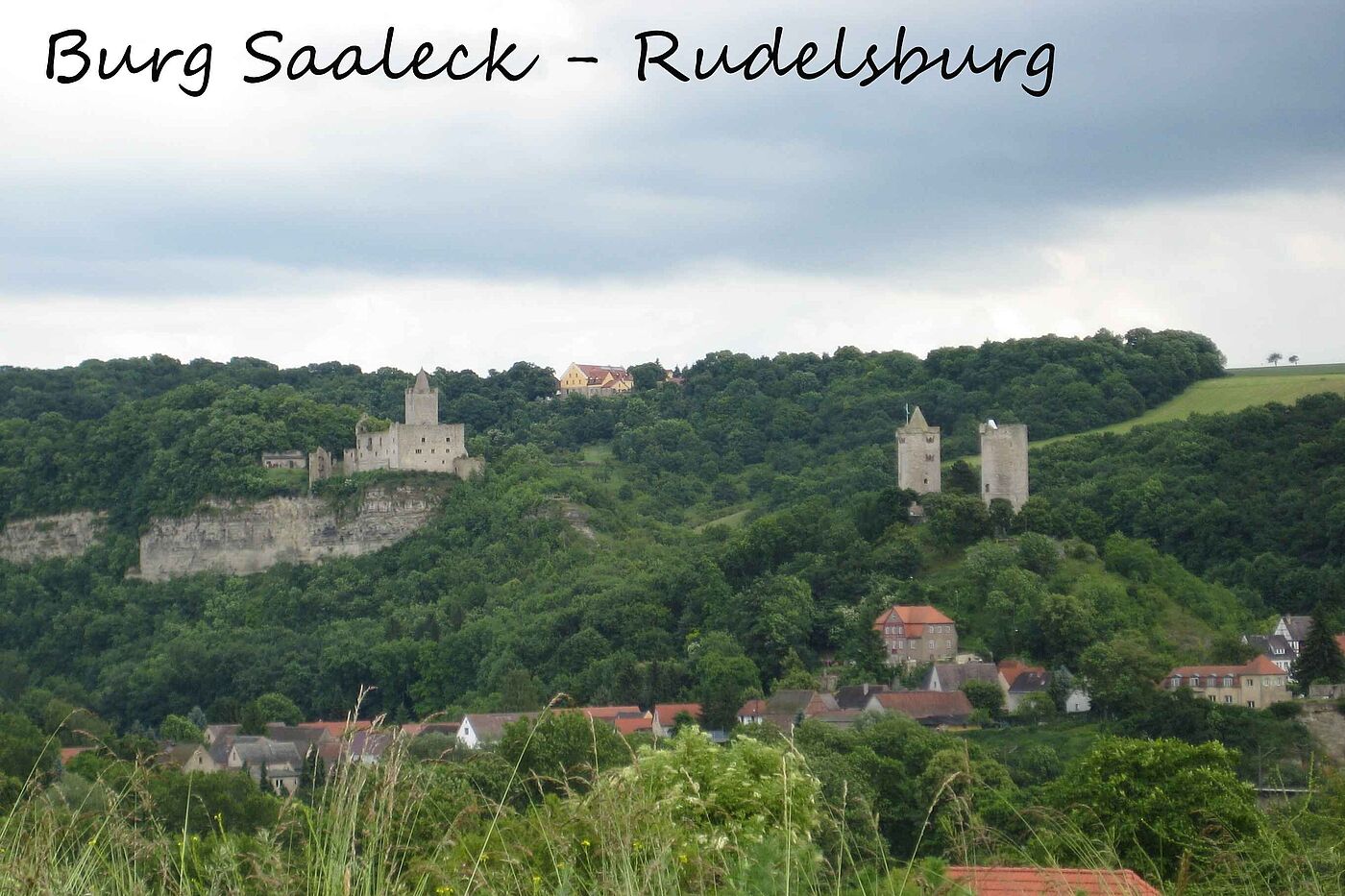 Burgen an der Saale