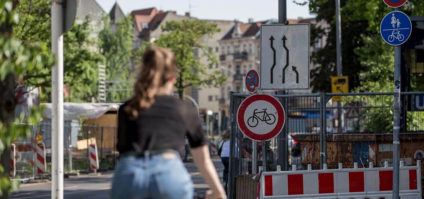 Gefahrenstelle Baustelle